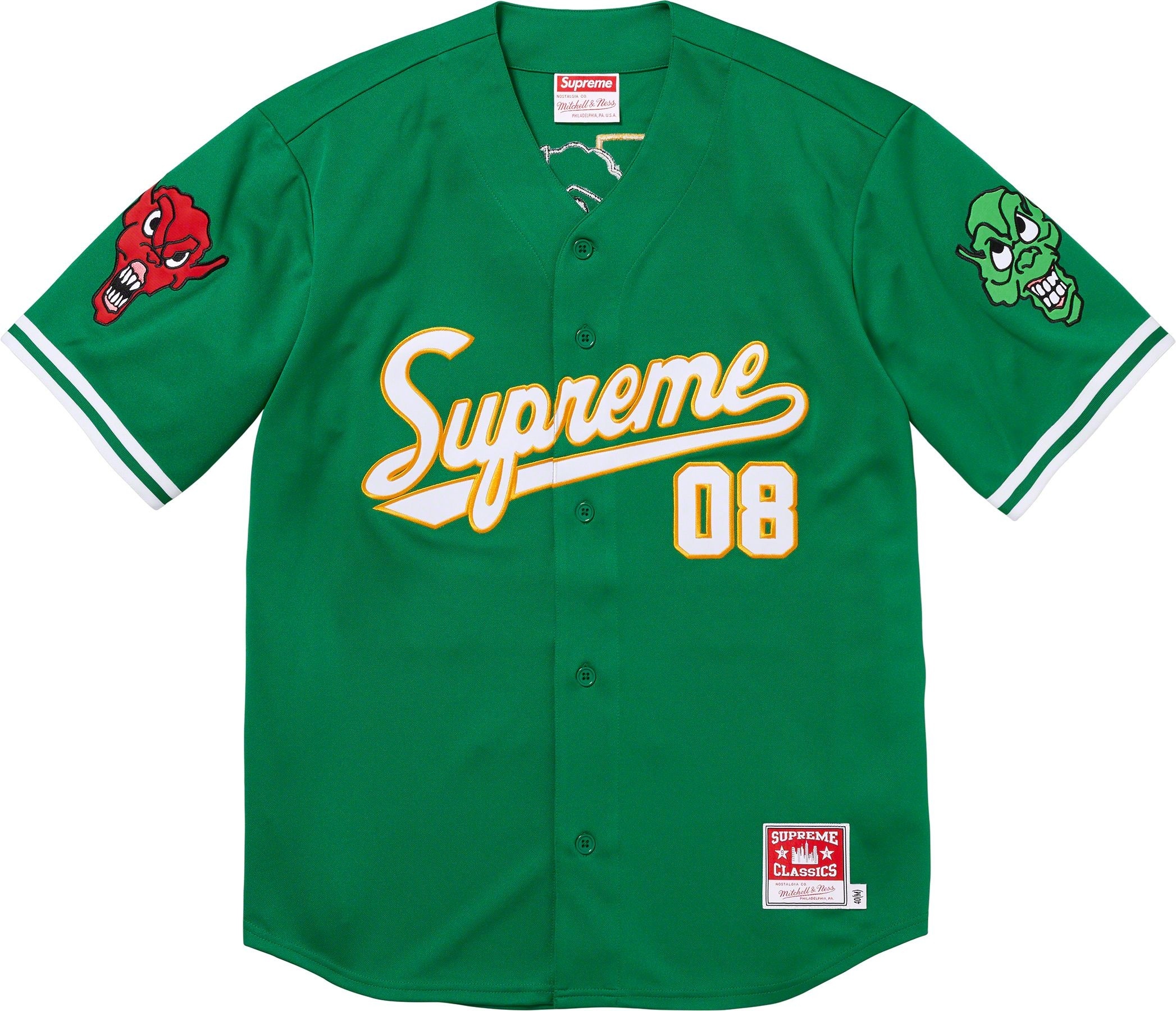 Supreme®/Mitchell & Ness® Downtown Hell Baseball Jersey view 11